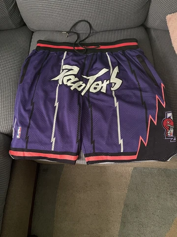 Toronto Raptors Just Don Shorts 3XL.. Tracy McGrady Mitchell T-shirt 3XL… Cover