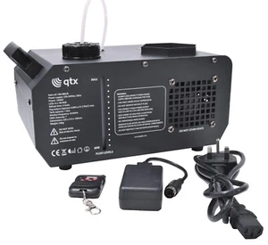 QTX FLARE-1000 Vertical LED Fog Fogger Machine with six RGB DJ Light Effects - Picture 1 of 5