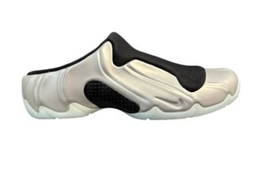 Nike Clogposite Slip-On Basketball Shoes Mens Size 8 FQ8257-002 Chrome Black - Picture 1 of 7