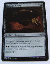 Cranial Plating (Double Masters) Misprint Extremely Darkened Dark Print
