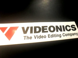 Aufkleber / Sticker + Videonics + Video Editing Company ++ USA - Bild 1 von 1