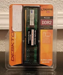 Kingston KVR66702/1GR PC2-5300 1GB Dimm 667MHz DDR2 9905429 - 002. AOOLF - Picture 1 of 3