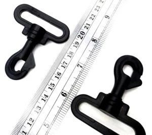 Robuster Kunststoffclip federbelastet für Gurt - passt 1,5", 38 mm breites Gurtband - Bild 1 von 11