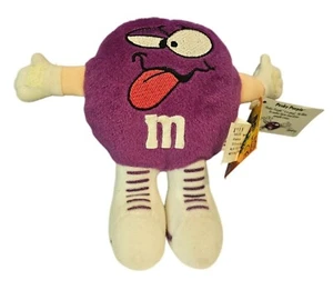 Swarmees M&M Pesky Viola Peluche Personaggio Giocattolo 5" 1998 Mars Inc Candy Novità Vintage - Foto 1 di 10