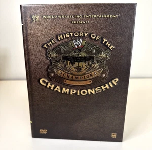 WWE History of the Championship 3-Disc DVD Set 1963–2006 Wrestling Box VG - Picture 1 of 6