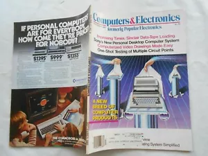 COMPUTERS & ELECTRONICS Magazine-SEPTEMBER,1983 - Picture 1 of 2
