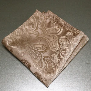 NEW PAISLEY Pocket Square Handkerchief Hankie Only 43 colors Party Prom Wedding - Picture 1 of 45