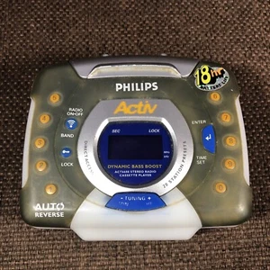 Phillips Act6688 Radio Cassette Player- Untested- Spares Or Repair - Picture 1 of 7
