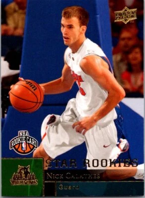 2009-10 Upper Deck #221 Nick Calathes Star Rookies - Image 1 of 2