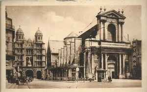 CPSM Dijon " Eglise St-Michel et chambre de commerce " - Imagen 1 de 2