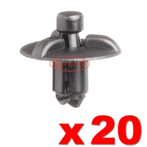 ENGINE COVER CLIPS TO FIT LEXUS  SHIELD PANEL TRIM PLASTIC BLACK PUSH IN X 20 - Picture 1 of 1