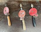 3 x Vintage/Antique Hand Drills Tools Parts Only  For Restoration DIY TOOLS