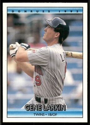 1992 Donruss #496b Gene Larkin - Image 1 of 2