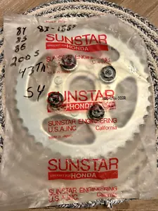 New SUNSTAR Honda 43 tooth Rear Sprocket H00-VM4-300R - Picture 1 of 3