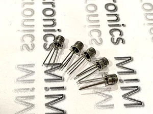 Transistor de bajo ruido BC177 Baneasa Qty5 Silicon Si PNP 45V 0.1A 0.3W A-18 NOS - Imagen 1 de 4