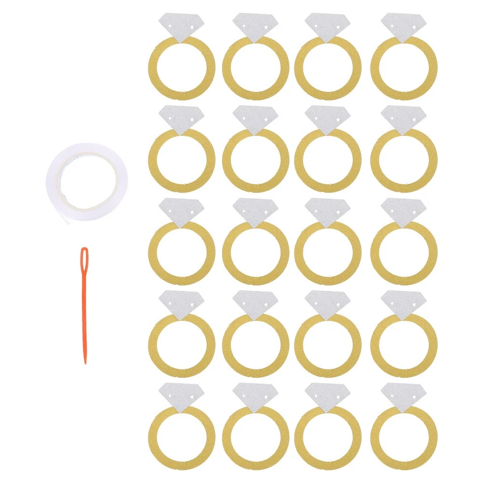 Banner Bridal Shower Hanging Garland Celebration Supplies - Image 1 of 4