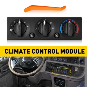 A/C Climate Control Module Panel Q21-6119 For Peterbilt Truck Part New //hot - Picture 1 of 14