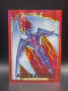 2024 Upper Deck Marvel Masterpieces '92 Red Prism 087/492 Archangel #8 - Picture 1 of 2