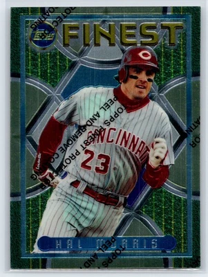 1995 Topps Finest Hal Morris Cincinnati Reds #102 Foto 1 de 2