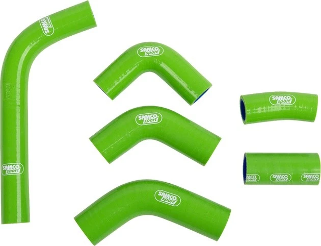 Kit de manguera de radiador Samco Sport verde #KAW-103-GN para Kawasaki KX450 4 tiempos 2024 Foto 1 de 1
