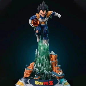 25cm Dragon Ball Z Anime Figure Vegeta Super Saiyan Figurine Vegeta Figures Pvc - Foto 1 di 8