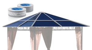 QUICK STAR Ersatzdach Hardtop Pavillon 3x3m inkl. Anti Dust Filterbandset - Bild 1 von 9