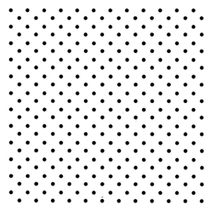 Really Great Stencils, Micro Dot Grid Stencil, 6x6", Tiny Polka Dots, Teeny - Picture 1 of 2