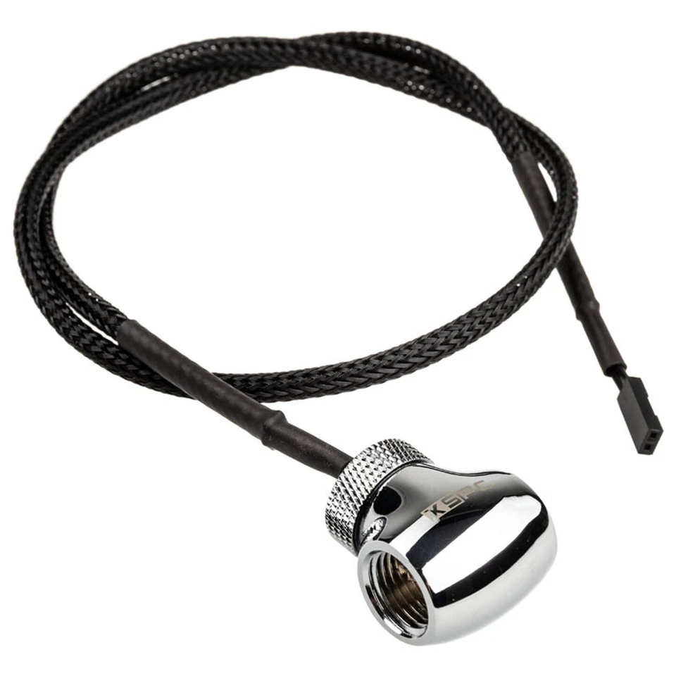 XSPC Temperatursensor 2x G1/4 IG - chrome - Bild 1 von 1