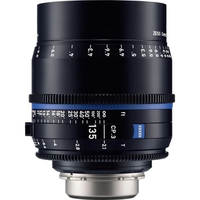 Zeiss CP.3 135mm T2.1 Compact Prime Cine Lens for Canon EF, Feet #2184-953 - Image 1 of 4