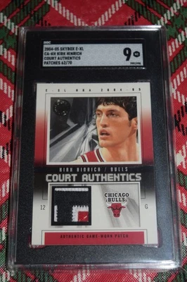 Parches SkyBox E-XL Court Authentics 2004-05 Kirk Hinrich SGC 9 62/70 Foto 1 de 2