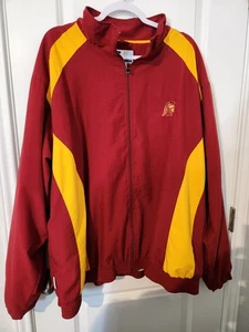 Russell Team Issue USC Trojans Mens Zippered Front Lightweight Jacket - Sz XXL - Picture 1 of 8