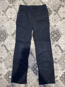 Boys 14 elastic waist black pull on pants children’s Place - Picture 1 of 4
