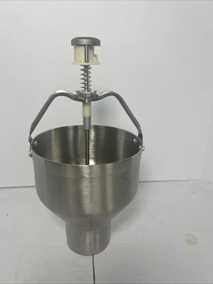 Commercial Pancake Batter Dispenser Hopper 8 Portion Funnel W/ Handle - Image 1 of 4