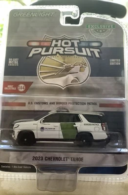GREENLIGHT 2023 Chevrolet Tahoe  Diecast U.S. Customs & Border Patrol 43035-F - Image 1 of 4
