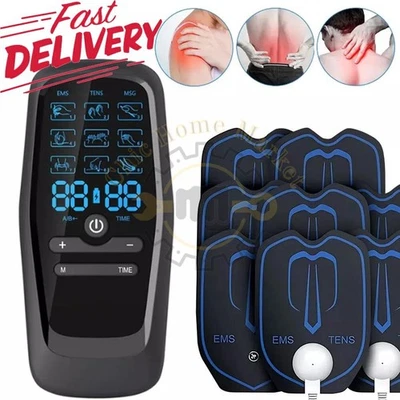 27 Modes Tens Unit Muscle Therapy Pain Relief Stimulator Machine Pulse Massager - Image 1 of 4