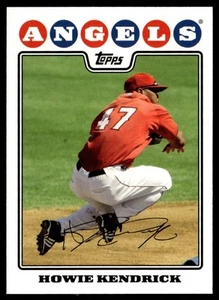2008 Topps Howie Kendrick Los Angeles Angels #32 - Picture 1 of 2
