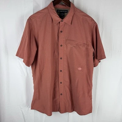 ExOfficio Shirt Mens L Vented Quick Dry Travel Hiking Fishing Nylon Polyester - Image 1 of 4