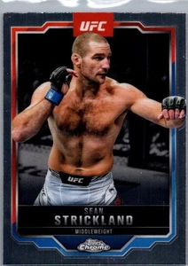 2025 Topps Chrome UFC - Sean Strickland #74 - Bild 1 von 2