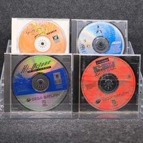 Lot of 4 (Sega Saturn) Games - Authentic Acceptable Condition