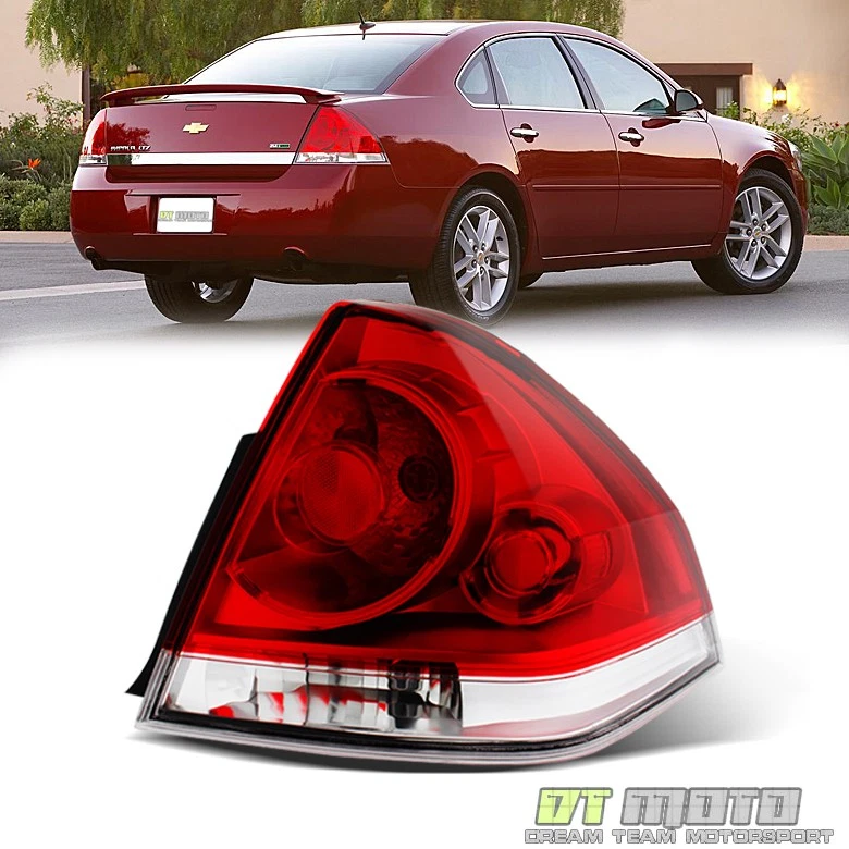 Se adapta a Chevy Impala 2006-2013 estilo original luz trasera lámpara pasajero lado derecho Foto 1 de 4
