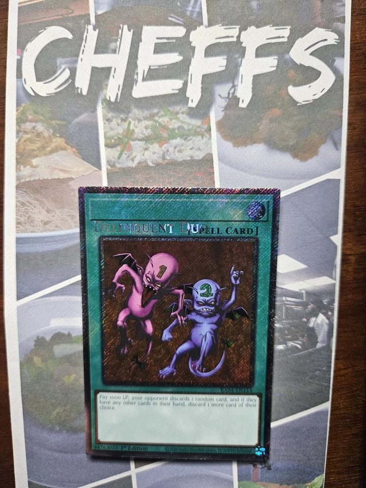 Delinquent Duo MISPRINT RA04 mint condition Platinum (Stampede) - Image 1 of 1