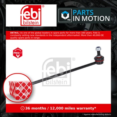 Anti Roll Bar Link Front Left or Right 24122 Febi Stabiliser Drop Link Quality - Image 1 of 4