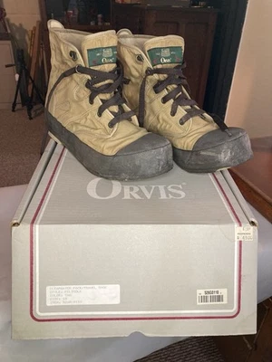 Bota de vadeo Orvis Clearwater para hombre suela de fieltro de grava talla 10 Foto 1 de 4