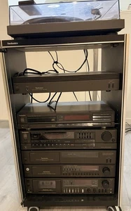 Stereoanlage Technics ST-K808 Stereoanlage Plattenspieler Kassettenspieler 80er - Bild 1 von 5