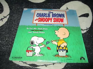 The Charlie Brown & Snoopy Show Vol 1 You Can't Win CB Linus' Security Laserdisc - Picture 1 of 1