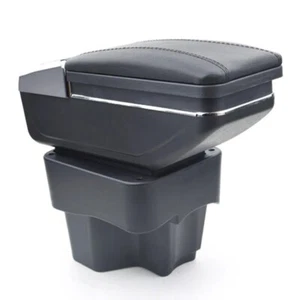 Armlehne Mittelarmlehne Mittelkonsole Auto Leder Für Kia Rio 3 III 2011 - 2016 - Afbeelding 1 van 20