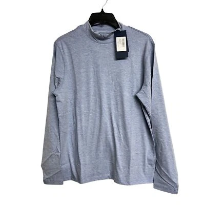 Nueva Camiseta Para Hombre Enzo Liberti Cuello Simulado Manga Larga Foto 1 de 4