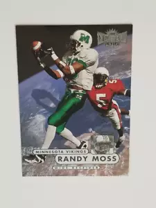 RANDY MOSS 1998 METAL UNIVERSE #190 MINNESOTA VIKINGS RC - Bild 1 von 2