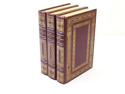 The Great Ideas 3-Vol Set J Mortimer Adler Franklin Library 1985 Leather Ltd Ed - Image 1 of 4