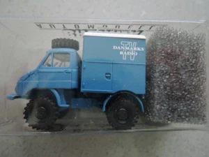 Brekina 39018 Unimog 411 Danmarks Radio n confezione originale (127_635) - Foto 1 di 3